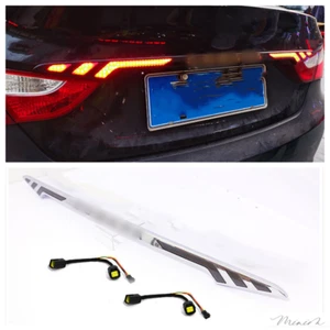 Luz de dirección de freno trasero cromada LED para Hyundai Sonata 11-14 - Imagen 1 de 6
