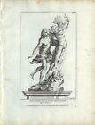 APOLLO E DAFNE - Nicolas Dorigny -  Acquaforte, Roma 1704.