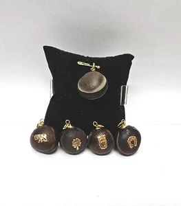 AMULETO OJO DE BUEY 1 PC ATRAE DINERO SUERTE Y PROTECCION GRATIS INSTRUCCIONES - Picture 1 of 3