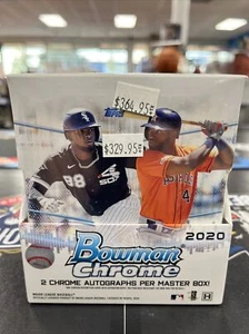 2020 Bowman Chrome Baseball Sealed Hobby Box - Bild 1 von 1