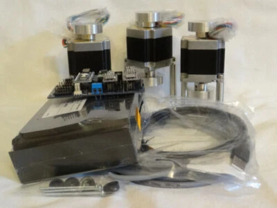 CNC Kit Proxxon MF70 m Nema23+Gehäuse m vorder u hinten Platten - Bild 1 von 4