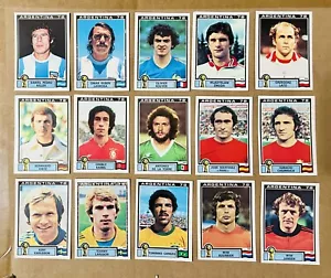 25 Figurine Stickers PANINI ARGENTINA 78 - New ORIGINAL Tutte Differenti - Foto 1 di 4