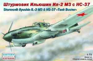1/72 Ilyushin Il-2 M3 & NS-37 “Tank Buster” Eastern Express 72217 Model kit - Picture 1 of 13