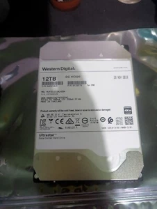 Western Digital 12TB WD DC HC520 UltraStar HUH721212AL4204 SAS Hard Drive 4/4 - Afbeelding 1 van 2