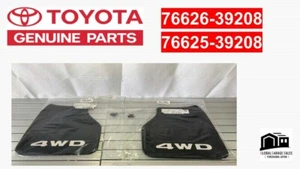 TOYOTA HILUX PICKUP 4RUNNER 89-95 4WD Genuine Rear Mud Flaps Guards Pair Set OEM - Picture 1 of 4