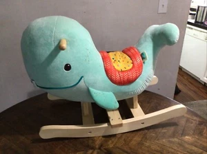 Rocking Whale Toy With Echo For Kids - Picture 1 of 12