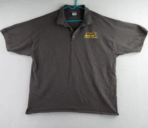 Struck Crawlers Logo Mens Gray Polo Shirt Size 2XL - Picture 1 of 10