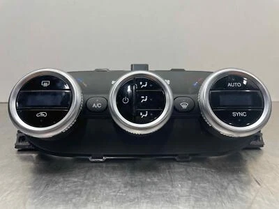 2014 FIAT 500L OEM HEATER A/C CLIMATE CONTROL PANEL 735580634 TEMP 14 15 16 17 - Image 1 of 4