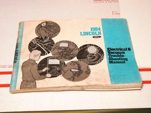 1984 Lincoln Electrical Wiring & Vacuum Service Shop Manual - Picture 1 of 3