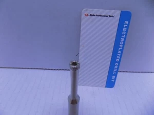BROCA ELECTROCHAPADA I/4" DE ALPHA NUEVA (PARA CRISTAL) - Imagen 1 de 5