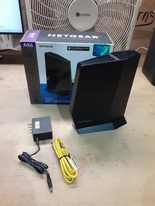 NETGEAR Nighthawk AX2700 6-Stream Wifi Cable Modem Router - Picture 1 of 5