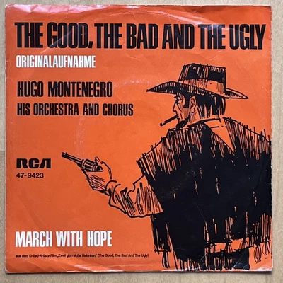 Vinyl 7" Single: Hugo Montenegro ‎– The Good, The Bad And The Ugly - Bild 1 von 3
