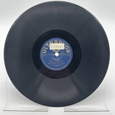 78 RPM Record - Karel Vacek - Tenkrat Nam Valcik Hrali/Zaluji ULTRAPHON A 12920 - Image 1 of 4