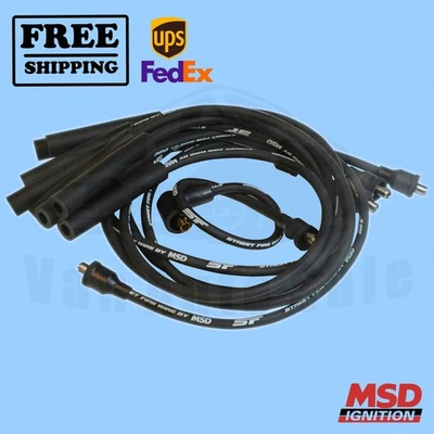 Juego de cables de bujía MSD para Dodge 1974 M350 Foto 1 de 2