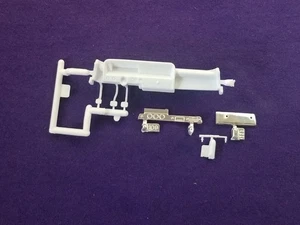 62 Chevy Impala DASH GAUGES GRAB HANDLE from Revell 1:25 Model 1962 Chevrolet - Picture 1 of 11