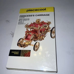 Piececool 3D Metal Princess Carriage Assembly Model Kit SEALED - Picture 1 of 5