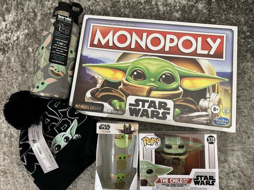 Star Wars The Mandalorian - The Child - Monopoly Juego de Regalo Coleccionable TOTALMENTE NUEVO Foto 1 de 1