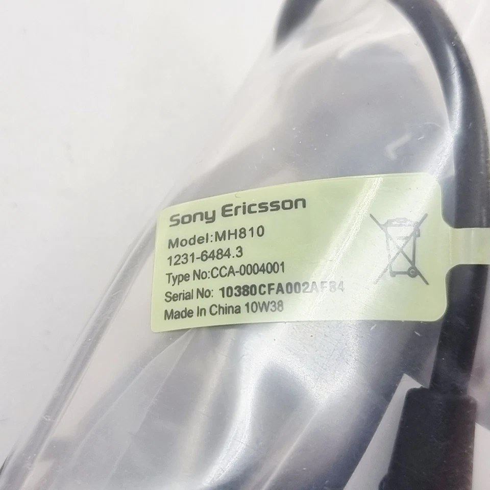 Sony Ericsson MH-810 Headset Headphones Xperia X8 X10 Mini Pro Genuine Original  - Image 1 of 4