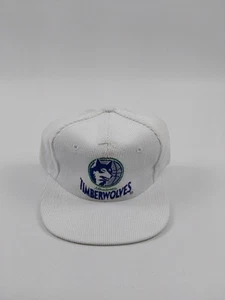 Sombrero de pana vintage Minnesota Timberwolves Snapback - Imagen 1 de 8