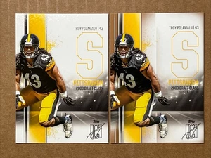 Troy Polamalu 2025 Topps Signature Class Base & Bronze Parallel Football Cards - Picture 1 of 6