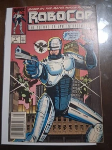 RoboCop #1 Vol. 1 1990 Marvel Comics VF 8.0 Cond Comic Book Newsstand - Picture 1 of 24