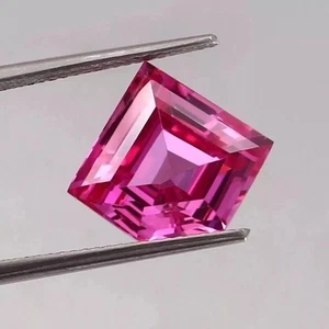 Pink Sapphire Ceylon Fancy Cut 10-12 Ct Natural VVS Loose EGL Certified Gemstone - Picture 1 of 4