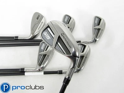 TAYLORMADE M5 IRONS 6-PW,AW GRAPHITE KBS TGI 60 (JUNIOR LENGTH) - Image 1 of 4