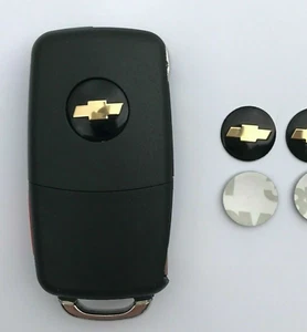 1-LOGO Chevrolet 14mm EMBLEMA PEGATINA PARA MANDO LLAVE 14MM - Imagen 1 de 1