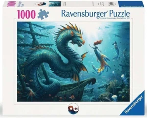 NEW Ravensburger Jigsaw Puzzle 1000 Pieces 12001434 Enchanted Depths Dragon - Imagen 1 de 3