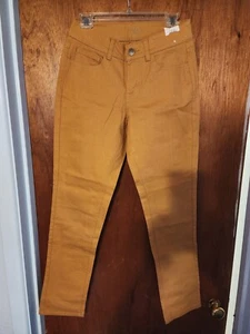 Neu mit Etikett Lee Riders niedrige Bootcut-Jeans für Damen Vintage 8M Neu aus altem Lagerbestand senfgelb - Bild 1 von 5