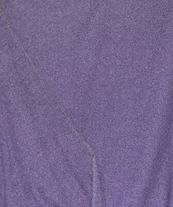 Lilac Purple Terry Back Sweater Knit 60" Wide  5 Yard Piece Ships Free - Picture 1 of 1