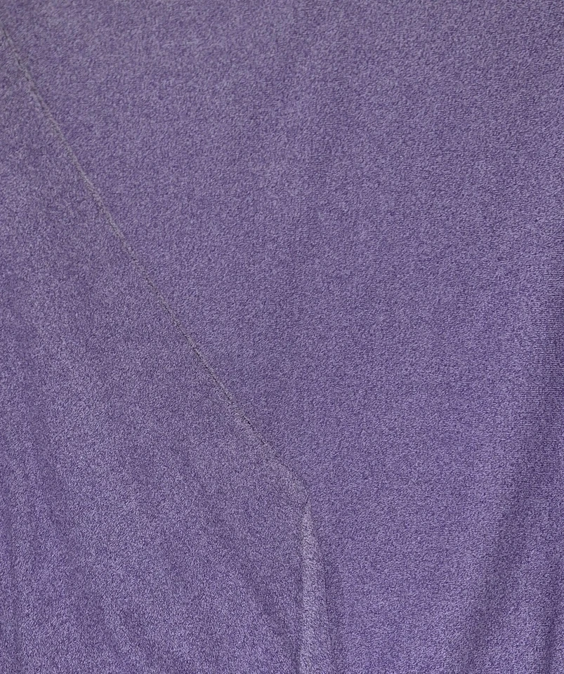 Lilac Purple Terry Back Sweater Knit 60" Wide  5 Yard Piece Ships Free - Image 1 of 1