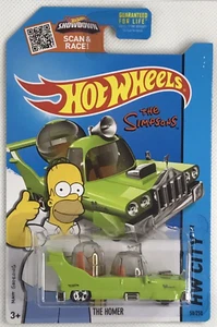 2015 Hot Wheels HW City The Simpsons The Homer 5SP Wheels #58 Of 250 - Picture 1 of 2