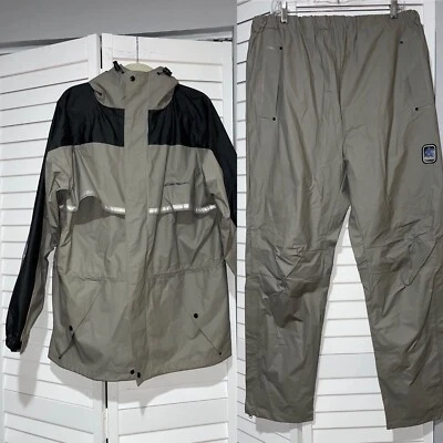Eddie Bauer Men's Waterfroof Jacket+Pants 2pc Set size L Outdoor Performance - Image 1 of 4