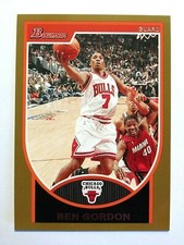 2007-08 Bowman #7 Ben Gordon Gold  62/99