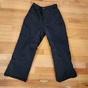 Protection System Youth Size 6 Black Snow Pants Reinforced Knee & Rear - Picture 1 of 9