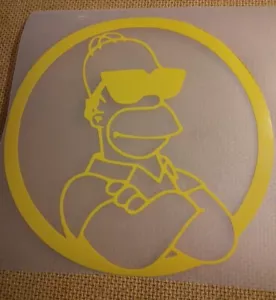 Homer Simpson Aufkleber - Bild 1 von 1