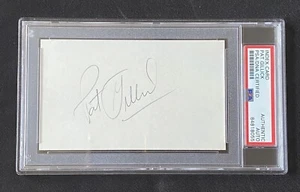 Pat Gillick GM Blue Jays Orioles HOF Signed 3x5 Index Card ~ PSA/DNA Auth Slab - Picture 1 of 4