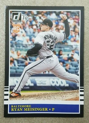 2019 Donruss #248 Ryan Meisinger RETRO RC Rookie Card - Image 1 of 2