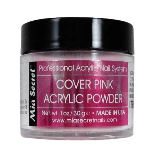 Mia Secret Cover Polvo Acrílico Rosa 0.5, 1, 2, 4, 8 OZ - ELIGE TU TALLA Foto 1 de 1