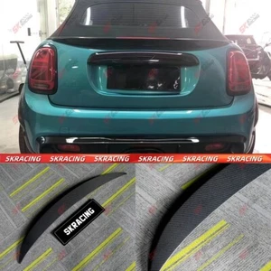 Carbon Fiber/Unpainted FRP Rear Spoiler Wing For Mini Cooper S F57 Convertible - Picture 1 of 33
