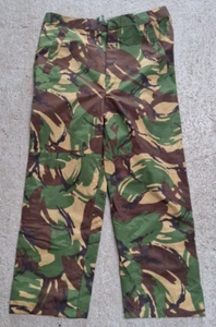 BRITISH ARMY WATERPROOF MVP OVER TROUSERS DPM Camo 170/96 38" Waist Surplus (B1) - Picture 1 of 3