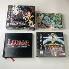 Lunar Silver Star Story Complete CIB (Sony PlayStation 1) PS1 Big Box with Map