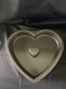 Wilton Heart in Heart Cake  Pan Non Stick Mold Baking - Picture 1 of 7