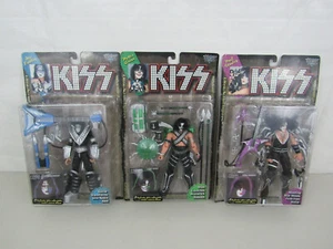 Mcfarlane Kiss Ultra Action Figures Set of 3 Ace-Paul-Peter 1997-New & Sealed - Picture 1 of 12