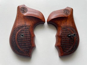 Cool Griff Griffe für S&W J Frame Round Butt Grip - Hartholz Close Back - Bild 1 von 8