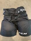 CCM LTP Hockey Shorts Padded Black Size YT-Medium One Repair See All Pics