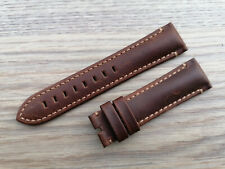 Authentic NEW Favre Leuba 22mm Brown Leather Watch Strap Band Strap