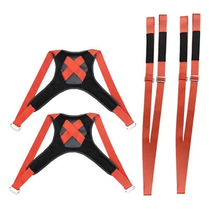 X-Protector Moving Straps - 2 Pairs - Lifting Straps for 2 Movers - Furniture - Picture 1 of 11