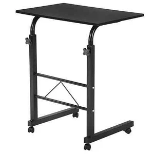 Removable P2 15MM Chipboard & Steel Side Table with Baffle Black - Picture 1 of 8